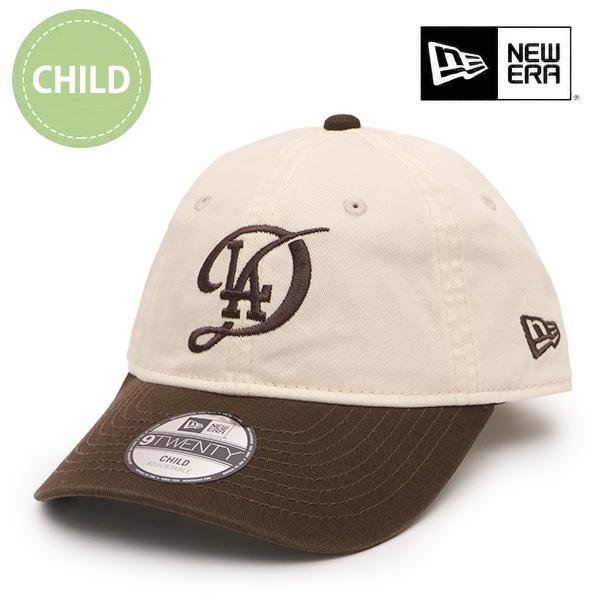 ニューエラ【ＮＥＷ ＥＲＡ】キッズ Child 9TWENTY MLB 2-Tone ロサンゼルス・ドジャース シティーコネクトロゴ 2〜6歳 子供 キャップ 帽子【ネコポス発送】