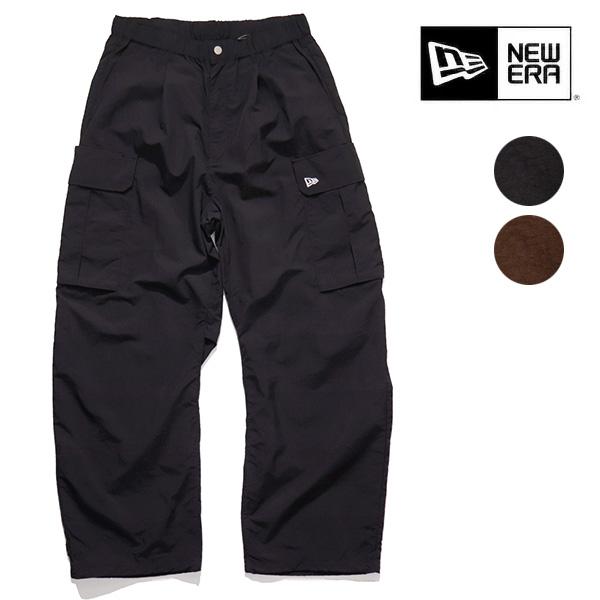 ニューエラ【ＮＥＷ ＥＲＡ】ナイロン カーゴパンツ パンツ ボトムス イージーパンツ ゴムウエスト カーブシルエット オーバーサイズ メンズ レディース