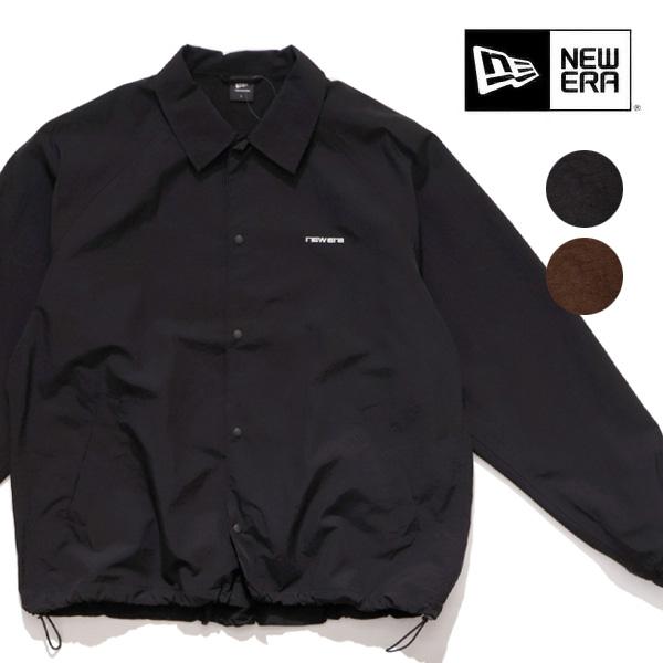 ニューエラ/NEW ERA ナイロン コーチジャケット アウター ライトアウター ワッシャー加工 メッシュ裏地 メンズ レディース アウター ロゴ