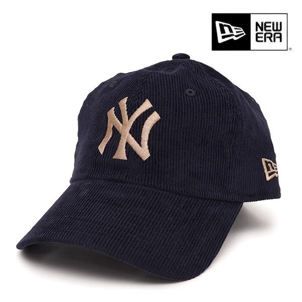 ニューエラ【ＮＥＷ ＥＲＡ】9TWENTY Corduroy 帽子 キャップ CAP コーデュロイ ニューヨーク・ヤンキース ユニセックス ネイビー【ネコポス発送】