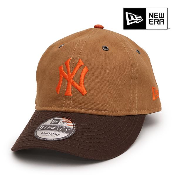 ニューエラ/NEW ERA 9THIRTY BBQ Duck ニューヨーク・ヤンキース ライトブロンズ/ブラウンスエード キャップ 帽子 ダック ユニセックス【ネコポス発送】