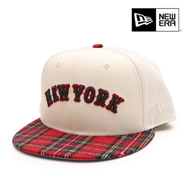 MONCLER チェック柄キャップ NEW ERA（ニューエラ） ニューエラ/NEW ERA 9FIFTY PLAID VISOR NEW