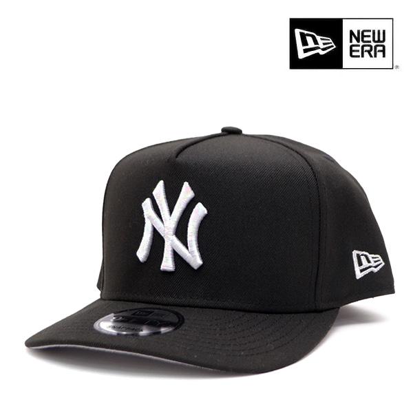 ニューエラ/NEW ERA 60587167 9FIFTY A-Frame New York Yankees BLACK ニューヨーク・ヤンキース 帽子 キャップ ユニセックス ロゴ MLB メジャーリーグ USモデル