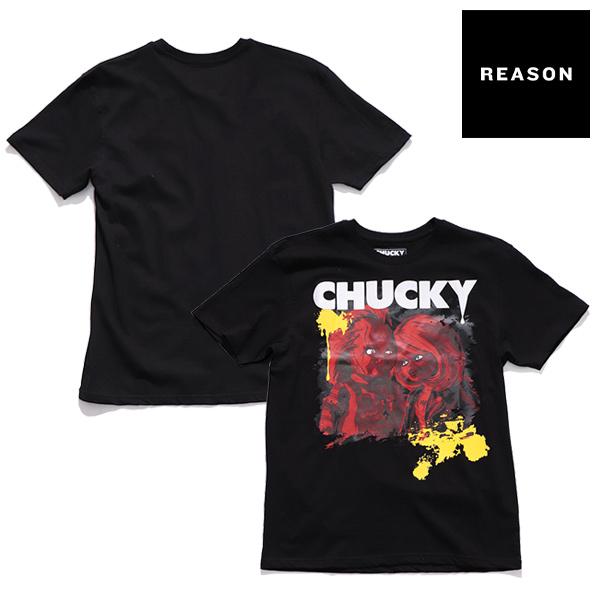 リーズン【REASON】CKY-24 CHUCKY チャッキー Tシャツ 半袖 メンズ 