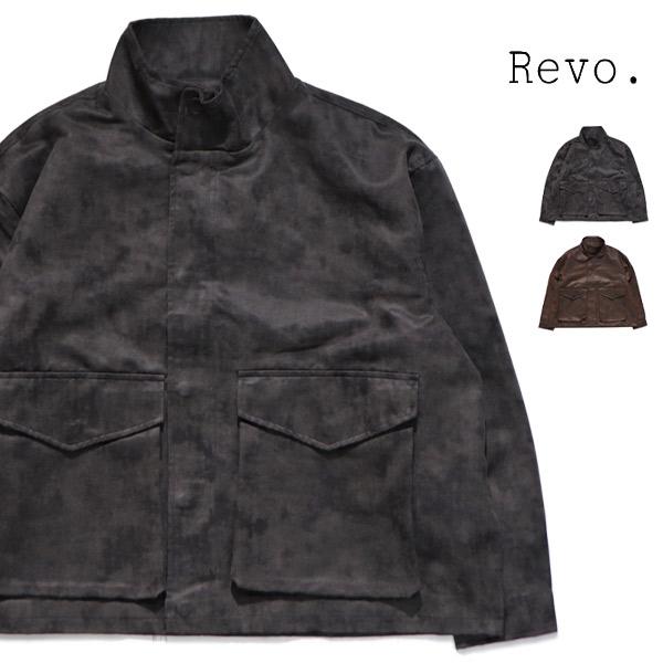 Revo. レヴォ【Revo.】TH-3972 ヴィンテージエイジング加工フライトPU