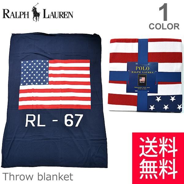 ラルフローレンホーム ウールブランケット 星条旗