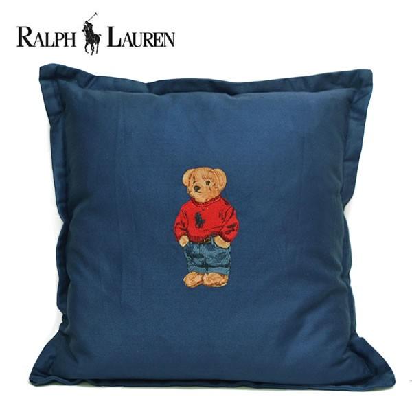 ポロ ラルフローレン Polo Ralph Lauren クッション ベアー くま 枕 ピロー Navy おしゃれ インテリア Rfl Pillow ボブズストア 通販 Yahoo ショッピング