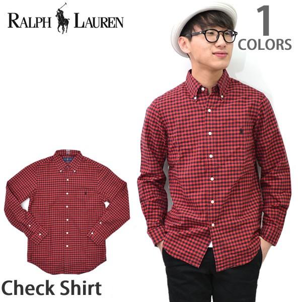 ポロ ラルフローレン Polo Ralph Lauren メンズ トップス 長袖 ギンガム チェック シャツ クラシックフィット Rfl Shirt ボブズストア 通販 Yahoo ショッピング