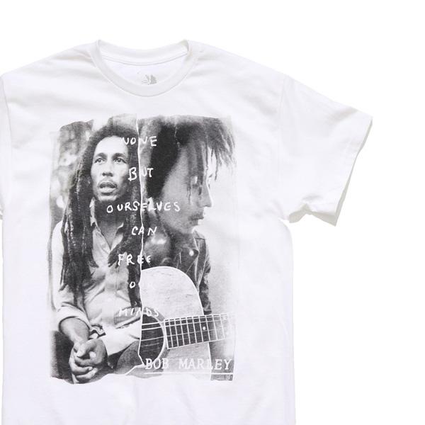 ボブ・マーリー【Bob Marley】LYRIC FREE Tシャツ ロックT 半袖 レゲエ 