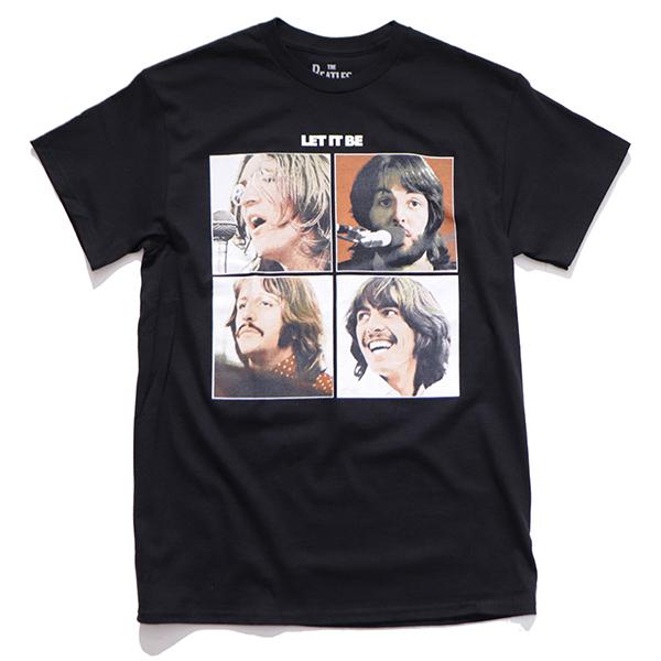 ザ・ビートルズ 【The Beatles】BT-LETITBEBK Tシャツ ロックT 半袖 バンドT 半袖 トップス メンズ レディース【ネコポス発送】