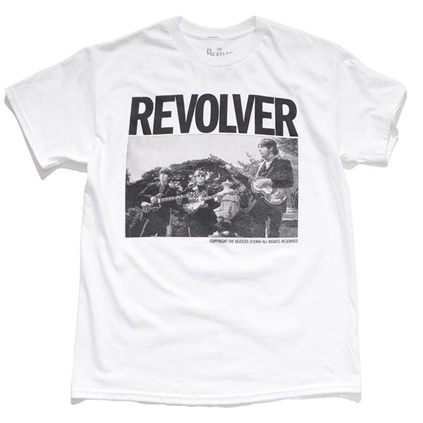 ザ・ビートルズ 【The Beatles】BT-REVOLVERWT Tシャツ ロックT 半袖 リボルバー バンドT 半袖 トップス メンズ レディース【ネコポス発送】