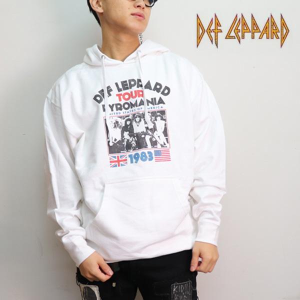 デフ・レパード【DEF LEPPARD】1983TOUR HOODIE パーカー 長袖 