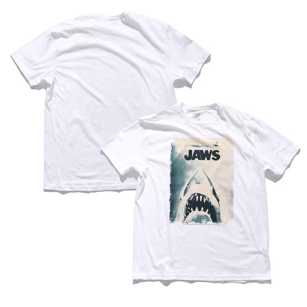 ジョーズ【JAWS】TEE Tシャツ 半袖 ムービーT ロックT アメリカ 映画