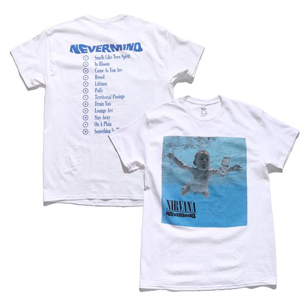 ニルヴァーナ【NIRVANA】Tシャツ ロックT バンドT NEVERMIND 半袖
