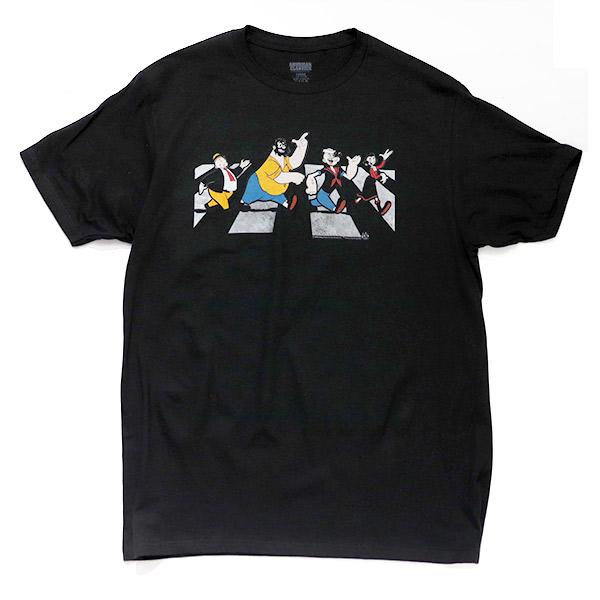 ポパイ【POPEYE】Tシャツ 半袖 ロックT カートゥーン キャラクター