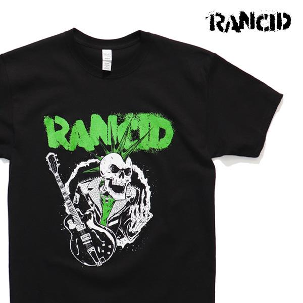 ランシド【RANCID】Guiter ロックT TEE Tシャツ 半袖 ロックバンド