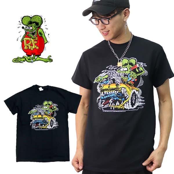 ラット フィンク Rat Fink Car Black ブラック エド ロス モンスター Tシャツ ロックt バンドt ロゴt 正規品 本物 ネコポスのみ送料無料 Rock Rat Car Bk Tee ボブズストア 通販 Yahoo ショッピング