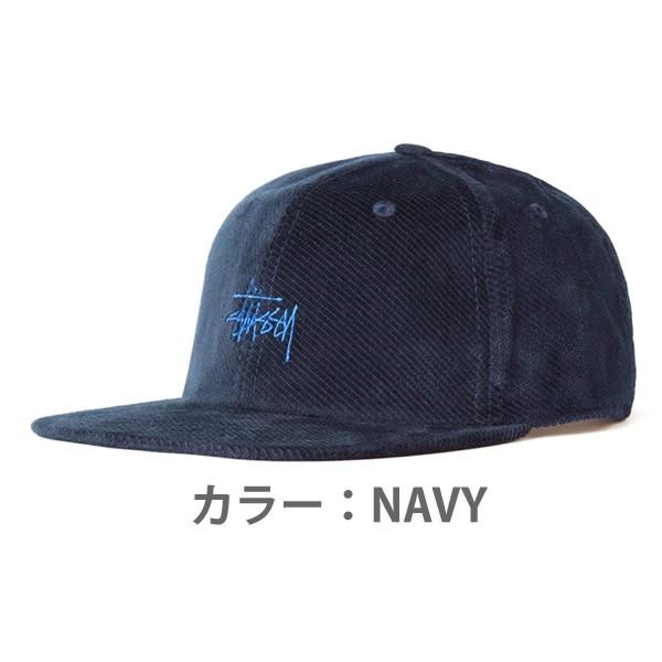 ステューシー Stussy Stock Velveteen Strapback Cap ストリート 人気 メンズ 定番キャンバス スチューシー Stussy キャップ 帽子