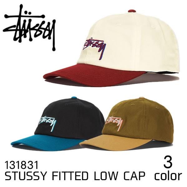 stussy fitted low cap
