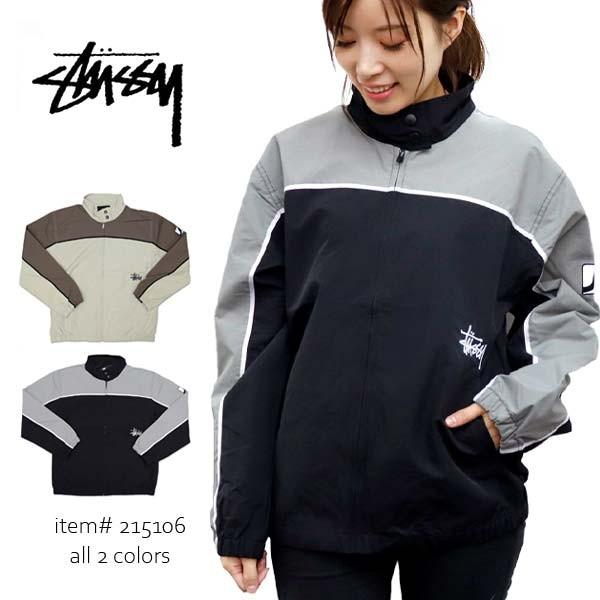ステューシー Stussy Autopark Contrast Jacket レディース アウター ナイロンジャケット 防風 防寒 スポーティー スポーツ ロゴ シンプル Stsy Jkt ボブズストア 通販 Yahoo ショッピング
