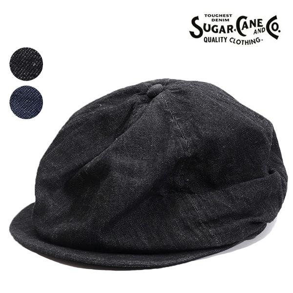 SUGAR CANE シュガーケーン【SUGAR CANE】10oz. DENIM APPLEJACK CAP