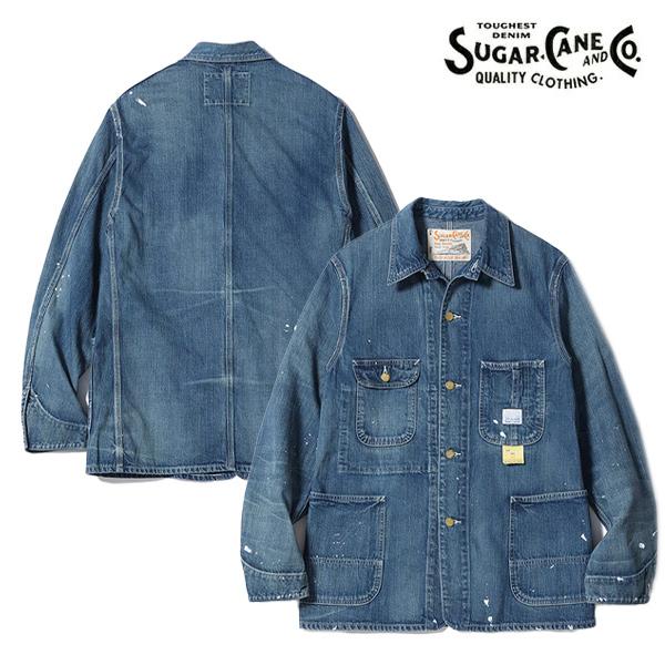 SUGAR CANE シュガーケーン【SUGAR CANE】11oz. BLUE DENIM WORK COAT