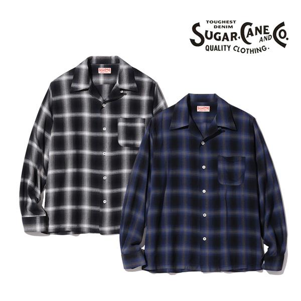 SUGAR CANE シュガーケーン【SUGAR CANE】SC29120 RAYON OMBRE CHECK