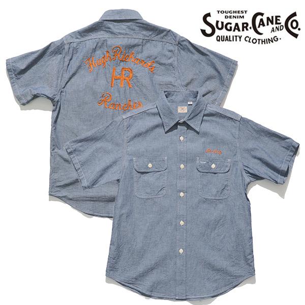 SUGAR CANE シュガーケーン【SUGAR CANE】SC39126 SHORT SLEEVE SHIRT