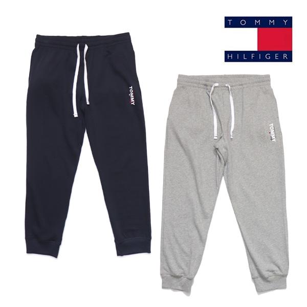 トミーヒルフィガー【TOMMY HILFIGER】09T4531 JOGGER PANTS メンズ ロゴ ボトムス ジョガーパンツ スウェット 薄手 US規格 ルームウェア セットアップ可能