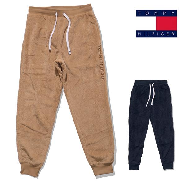 トミーヒルフィガー【TOMMY HILFIGER】BOA FLEECE JOGGER PANTS ジョガーパンツ パンツ メンズ レディース ボアフリース もこもこ イージーパンツ ルームウェア