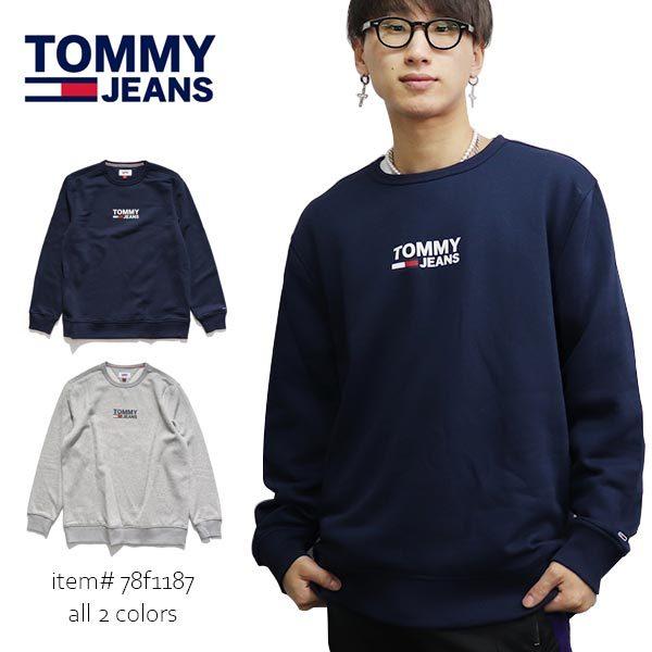 トミージーンズ Tommy Jeans 78f1187 スウェット トレーナー 裏起毛 長袖 メンズ ロゴ トップス フリース ベーシック 人気 Us規格 Tommy 78f1187 Sweat ボブズストア 通販 Yahoo ショッピング