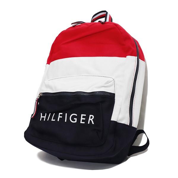 トミーヒルフィガー Tommy おすすめ特集 Hilfiger Back Pack バックパック リュック レディース メンズ バッグ 鞄 トミー ロゴ ネイビーマルチ