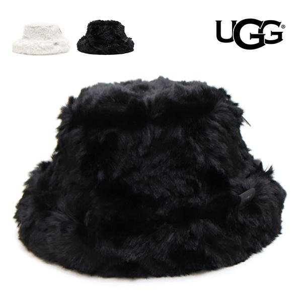 UGG 【UGG/アグ】100812 W FAUX FUR BUCKET HAT バケットハット ファー