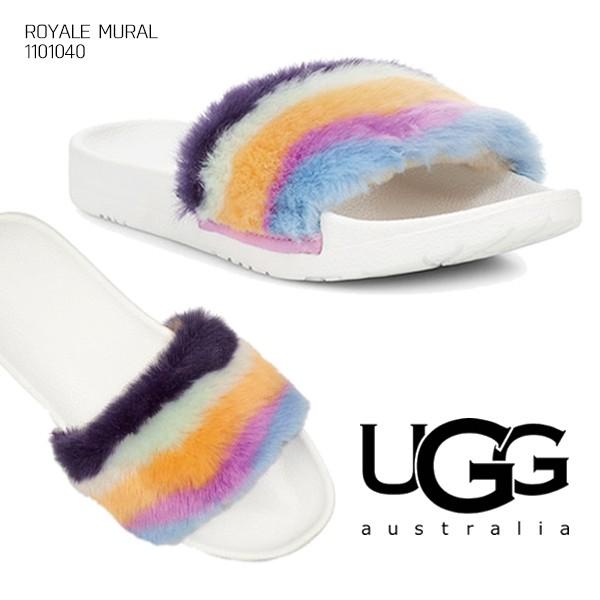 Ugg アグ 正規品 レディース Royale Mural ロイヤルミューラル シューズ サンダル ファー もこもこ オーストラリア シープスキン Ugg Royalemural ボブズストア 通販 Yahoo ショッピング