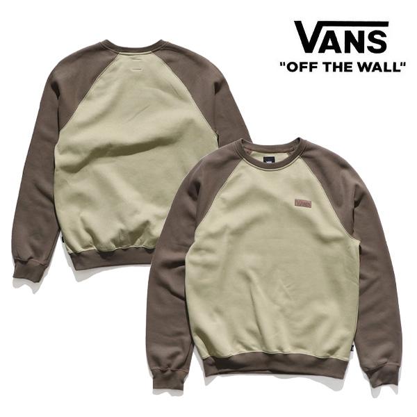 ANTICOUNTRYCLUB VANS トレーナー Majesty Crew Sweatshirt in Oatmeal Beige | Vans