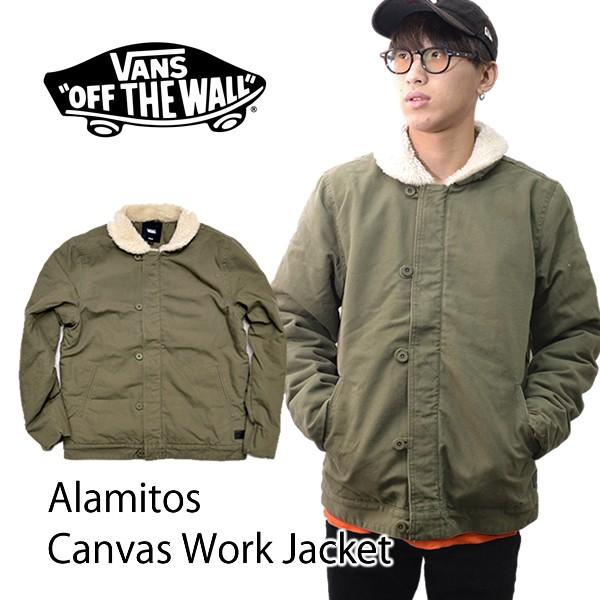 バンズ Vans Alamitos アウター ジャケット ミリタリー ボア メンズ カーキ カジュアル 送料無料 Vn Vn0a3hpa Jkt ボブズストア 通販 Yahoo ショッピング