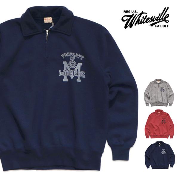 WHITESVILLE ホワイツビル【WHITES VILLE】WV69617 HALF ZIP ハーフ