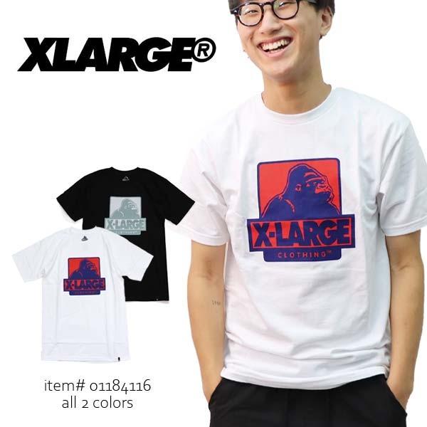 XLARGE エクストララージ【X-LARGE】S/S 2TONE OG 01184116 Tシャツ 