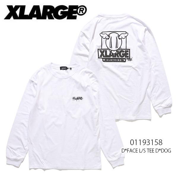 XLARGE エクストララージ【X-LARGE】D*FACE LS TEE D*DOG ロングT