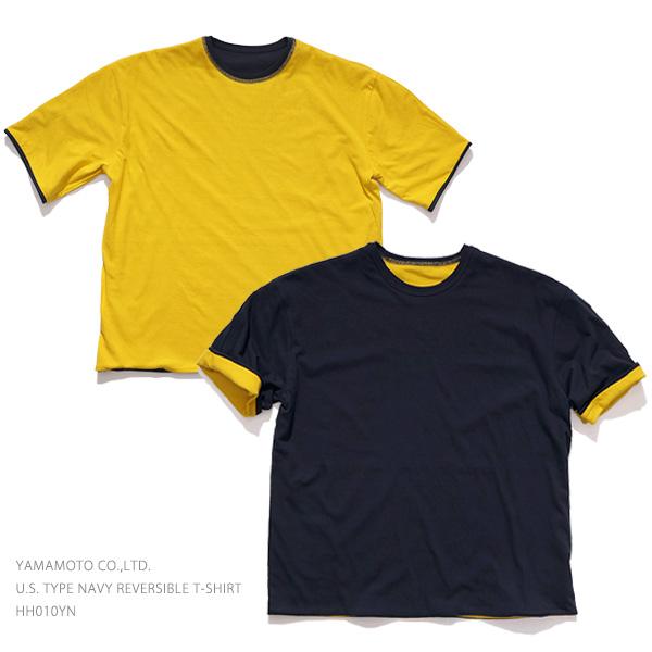 USタイプ NAVY リバーシブルTシャツ トップス 半袖シャツ メンズ レディース アメカジ カジュアル 米軍 ミリタリー
