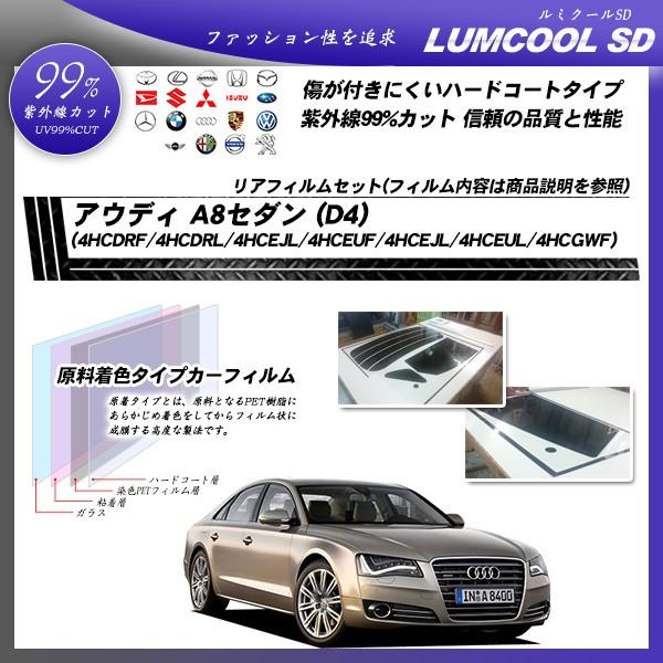 アウディ A8 セダン (D4) (4HCDRF/4HCDRL/4HCEJL/4HCEUF/4HCEJL/4HCE UL/4HCGWF) ルミクールSD カット