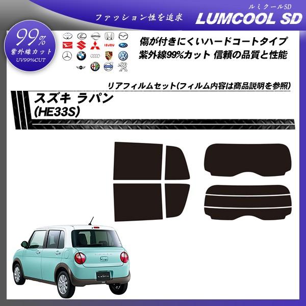 Smork スズキ ラパン (HE33S) ルミクールSD カット済みカーフィルム
