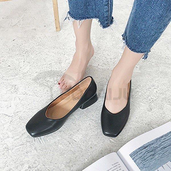 パンプス 痛くない 歩きやすい ローヒール ブラック 直営限定アウトレット 黒 オフィス チャンキー プチプラ 安い 太ヒール ベージュ