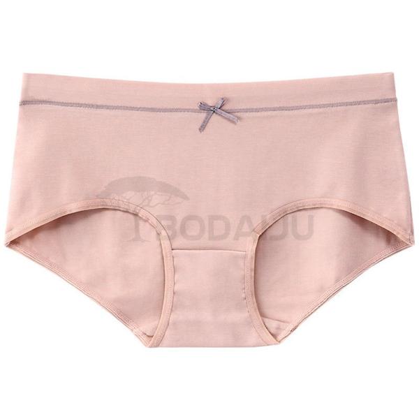 4枚入りショーツ レディース 綿 デザイン シンプル 女性用 おすすめ特集 インナー パンツ ノーマル 下着 伸縮性フィット感 リボン コットン