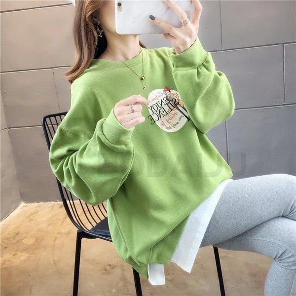 スウェットレディース 40代 トレーナー おしゃれ 安い 韓国 トップス 初売り 長袖 カジュアル 代30代40代 着痩せ 可愛い お出かけ プルオーバー 切り替え