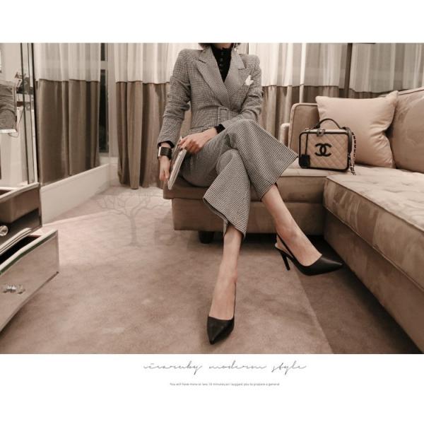 セットアップ レディース パンツスーツ 秋 2点セット スーツジャケット ワイドパンツ オフィス セレモニー 30代 女性 通勤 着痩せ 服装 お洒落 Ol 40代 お買い得