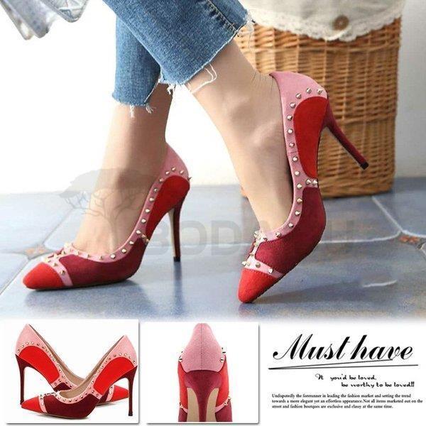 トレンド ハイヒール パンプス ピンヒール とんがりトウ 結婚式 靴 花嫁 Ol フォーマル ウエディング パーティーシューズ シューズ ローカット レディース