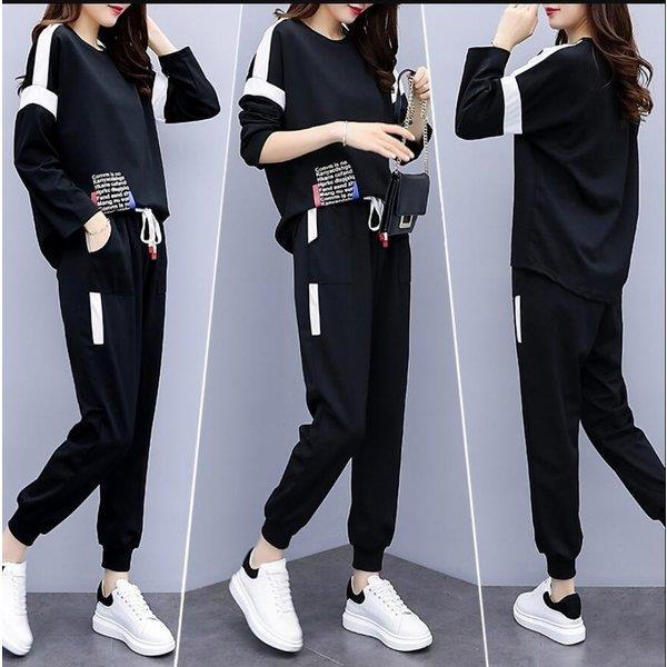 スウェットセット レディース ジャージ 上下セット おトク セットアップ トレーナー 薄め スポーツウェア パーカー ルームウェア パジャマ 大きいサイズ