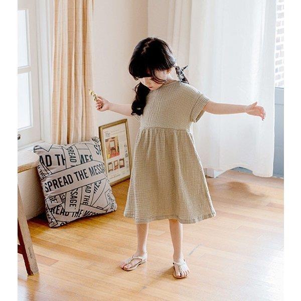 110 160cm半袖ワンピース キッズワンピース 子供服 女の子 ワンピース 夏 キッズ お洒落 捧呈 大きいサイズ 夏物 シンプル 無地