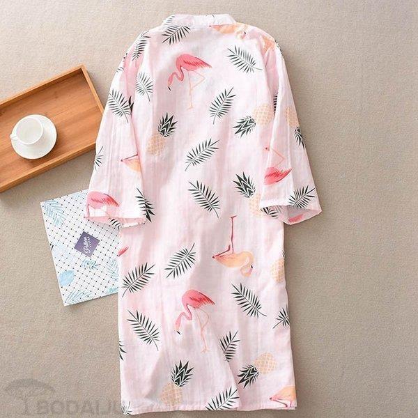 新作 パジャマ ワンピース レディース 長袖 前開き 綿 おしゃれ ロング丈 春夏秋 部屋着 可愛い ルームウェア 寝巻き 開店記念セール